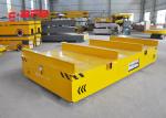 Battery Driven 15T Workshop Trackless Transfer Cart Intelligent Charging