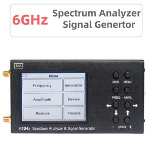 Buy cheap 35 to 4500 MHz SA6 6GHz Portable Spectrum Analyzer Signal Genertor for  Wi-Fi, 2G, 3G, 4G, LTE, CDMA, DCS, GSM,  GPRS from wholesalers