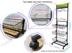 Metal Rack Retail Cigarette Condom Shelf Chewing Gum Stand