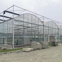 Buy cheap Hydroponics Tomato Cucumber Flower Film Arch Automatic Multispan Glass product