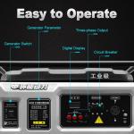 3kva 3KW Gasoline Power Generators Homemade Portable Gas Generator