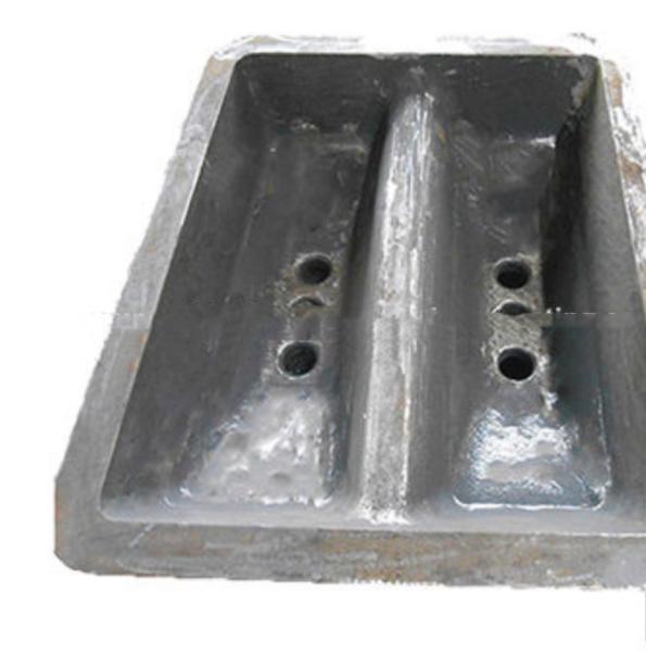 Buy cheap Two Cavity Dross Pan Steel Castings 1500x1500 from wholesalers