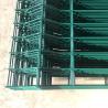 Buy cheap Green White Red PVC Coated Welded 3D Wire Mesh Fence 2.4mx3m from wholesalers