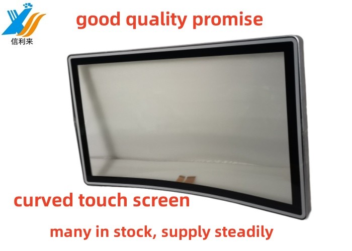 32 Inch Curved Touch Screen Panel Multi touch PCAP touch screen waterproof oilproof Anti-UV customizable industrial commercial medical jukeboxes