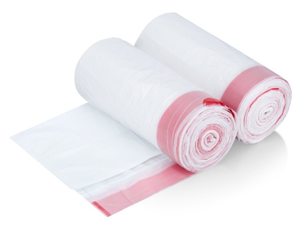Drawstring Biodegradable Garbage Bags Eco Friendly AS-4736 Standard