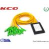 Buy cheap LC APC Fiber Optic PLC Splitter from wholesalers