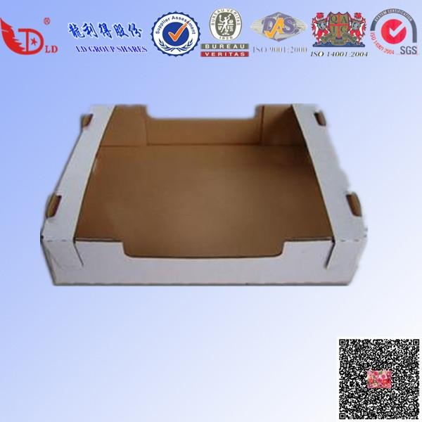 Buy cheap Fashion tray Good Quanlity carton Box for Packing fruit and vegetable paper packaging from wholesalers