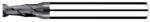 Long P50 Solid Carbide End Milling Cutter HRC40 2 Flute Hss End Mill