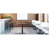 Buy cheap Square Dining Table Legs Restaurant Table bases Hospitality Furniture Flat Board from wholesalers