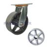 Buy cheap 6 Inch Heavy Duty Casters 400Kg High Temperature Resistant Cast Iron Swivel Casters from wholesalers