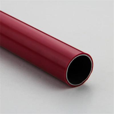 Buy cheap JY-4000DH-P Red PE Lean Tube Polyethylene Coated Pipe 1.2mm Thick from wholesalers