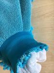 House keeping washing absorb mitt 100% polyester microfiber mitt gloves