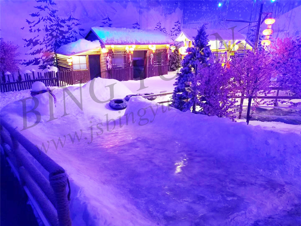 Snow falling machine indoor snow falling ice maker ,snow ice machine
