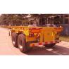 Buy cheap 30 Feet Gooseneck Skeletal Container Trailer For Heavy Container Delivery from wholesalers