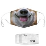Unisex Washable Animal Print Face Masks