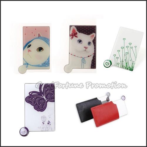 Buy cheap Promotional customed logo stainless steel portable make up pocket mirror gift from wholesalers