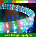 waterproof DIP 144leds/m 5 wires flat led rope light 110v/220v