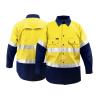 Buy cheap Custom Royal Blue Hi Vis Safety Men Shirt Reflective Road Safety Mining Shirts Wholesale Engineering Uniform Workwear from wholesalers