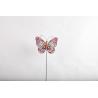 Buy cheap Hollow Out Colorful Metal Butterfly Outdoor Garden Decorations with Glass Beads from wholesalers