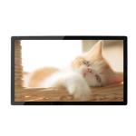 55 Inch Wall Mounted Digital Signage / Touch Screen Airport 4k Digital Signage