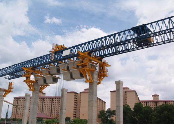 Buy cheap Rust Prevention Launcher Crane 200 Ton For Highway Bridge Erection from wholesalers