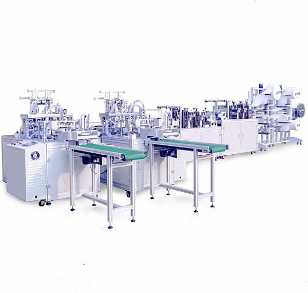 Quality Compact Face Mask Manufacturing Machine , Mask Automated Production Line for sale
