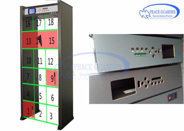 Buy cheap Fully Automatic 100 - 240V Door Frame Metal Detector For Museum Security Inspection from wholesalers