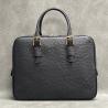 Buy cheap Authentic Real True Ostrich Skin Businessmen Briefcase Laptop Purse Bag Genuine Exotic Leather Male Working Handbag from wholesalers