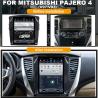 Buy cheap Vertical Screen Android Car Radio For Mitsubishi Pajero 4 V97 V93 from wholesalers