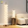 Buy cheap European Modern Living Room Lamp Bedroom Study Sofa White Iron + glass Table Lamp from wholesalers