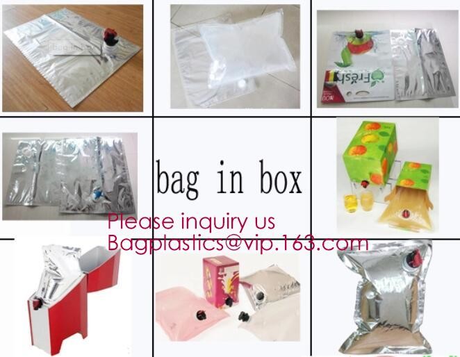Wine Juice Bag in box packaging 3l 5l 10l plastic wine bags,Fruit Juice Beverage Syrup Wine Bag In Box With Valve bageas