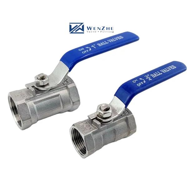 Buy cheap Long Handle 1 1/4" Stainless Steel 304 316 One Piece Wire Button Ball Valve npt bspt bspp G from wholesalers
