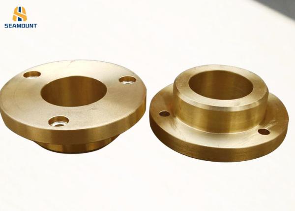 Buy cheap Threaded Flanged Bronze Bushings Crusher Machine Parts With Long Life from wholesalers