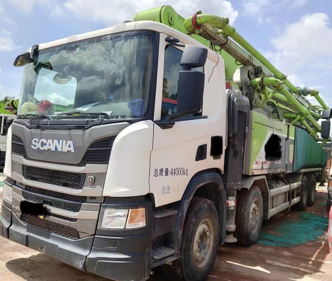 Zoomlion 63 Meters Super Long Concrete Pump Truck in 19 Years