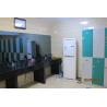 Buy cheap 4 Tier Gray Blue / Yellow Door Small School Lockers Lightweight With E - Lock from wholesalers