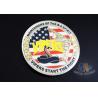 Buy cheap 2D Army Challenge Coins Souvenir Gift , Round Military Commemorative Coins from wholesalers
