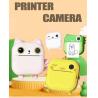 Buy cheap Kids Instant Printing Digital Camera, 2.4 Inch Selfie Screen 1080P HD Camera Birthday Christmas Gift from wholesalers