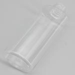 Transparent Oval 42*31*109mm 80ml Plastic Spray Bottles Bulk