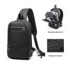 Buy cheap OEM ODM Lightweight Waterproof Crossbody Bag Mens Sling Backpack With Usb Port from wholesalers