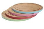 bamboo round pizza cutting board for party wooden pizza board with high quality