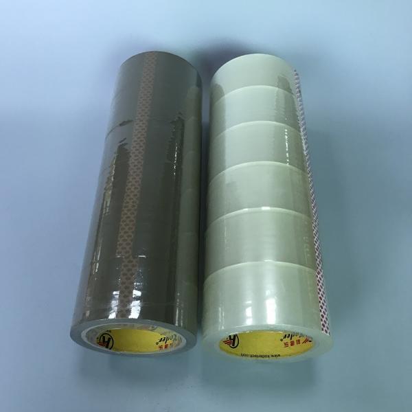 Buy cheap Hand Bopp Adhesive Tape / Bopp Packing Tape 35-90 Mic Thickness For Carton Sealing from wholesalers