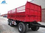 20ft Container Full Trailer Truck Loading Capacity 35 Tons With 3 Axles