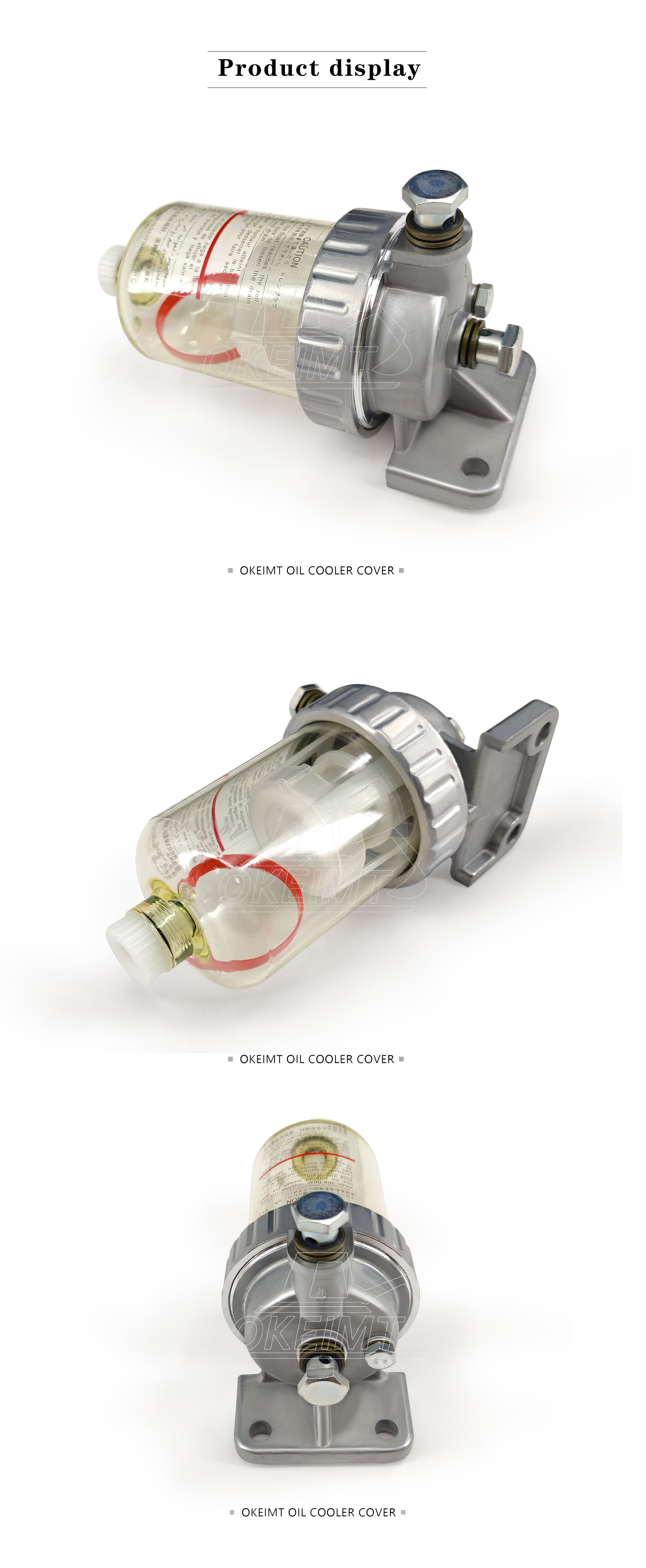 600-311-9731 Oil Water Separator For Komatsu Excavator PC120/200-3 PC200-5 PC200-6