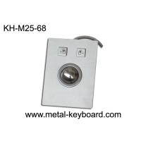 Buy cheap Rugged Metal 25 mm Laser Industrial Trackball Mouse , Industrial Pointing Device product