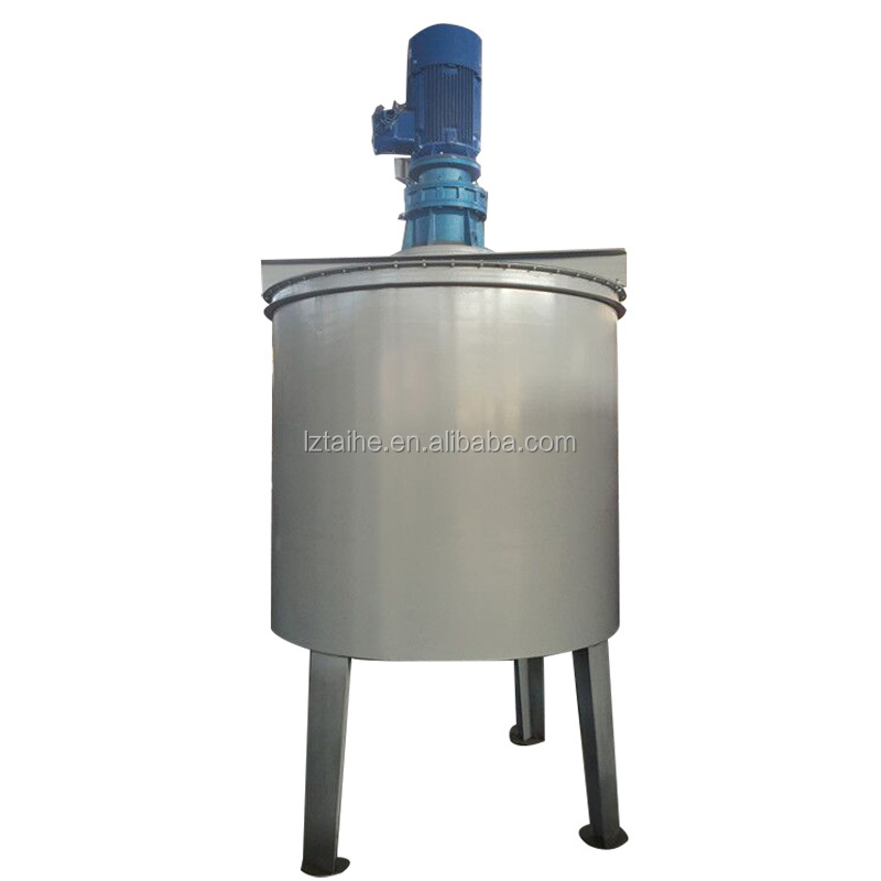 Jacketed Reactor with Stainless Steel Industry Tank and High- Carbon Steel Agitator