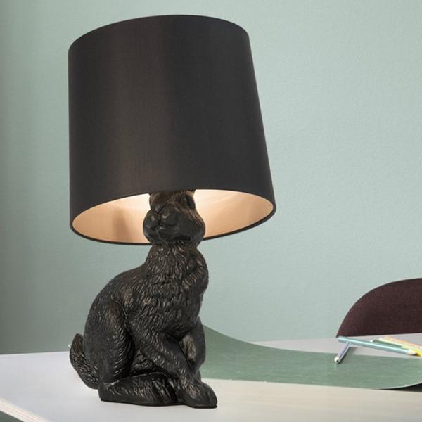 Buy cheap Nordic LED Table Lamp American Dutch Animal Table Lights Bedroom Bedside Lamp Resin Rabbit Table Lamp(WH-MTB-39) from wholesalers