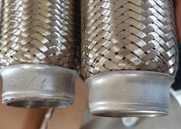 Buy cheap Auto Engine Stainless Steel Exhaust Parts 51 X 150mm Flexible Exhaust Pipe from wholesalers