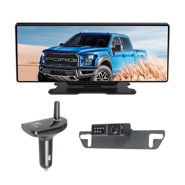 Buy cheap 1080P Digital Wireless Vehicle Rear View Camera 12 Inch Screen 160 Degree Viewing Angle from wholesalers