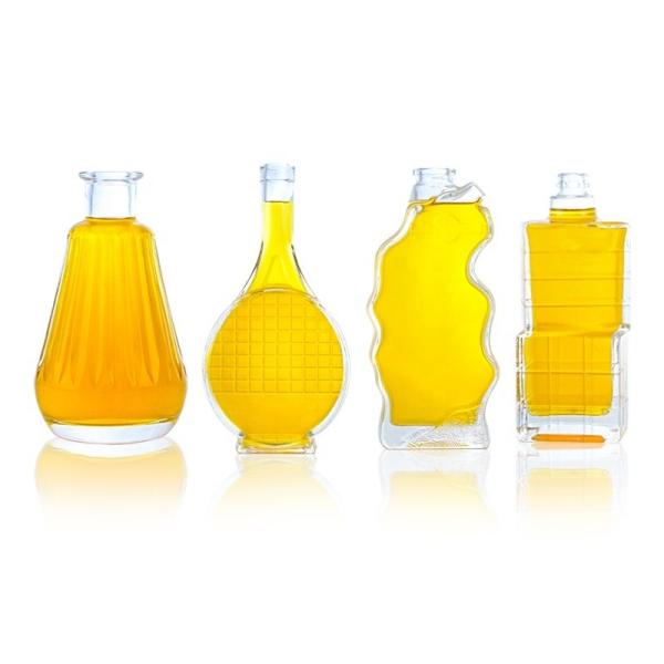 Buy cheap Glass Products Unique Shaped Bottle 750ml 700ml for Vodka Whiskey Tequila Brandy from wholesalers