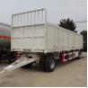 Buy cheap Logistics 30 Ton Sideboard 2 Axle Truck Drawbar Trailers from wholesalers